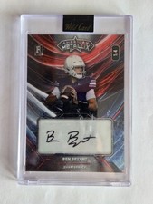 2023 Wild Card Metallix Ben Bryant Red RC Rookie Auto Autograph /4     F146