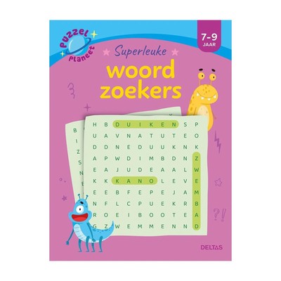 Deltas superleuke woordzoekers