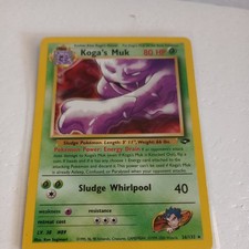 Koga's Muk - 26/132 - Pokemon Gym Challenge 1st Edition Rare Card WOTC on eBay
