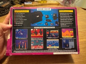 SEGA Game Gear Handheld video game CIB system NICE cosmetic shape screen issue