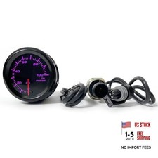 Compatible with Cars and Trucks 100 PSI Fluid Readout Monitor, 2-1/16" 52mm