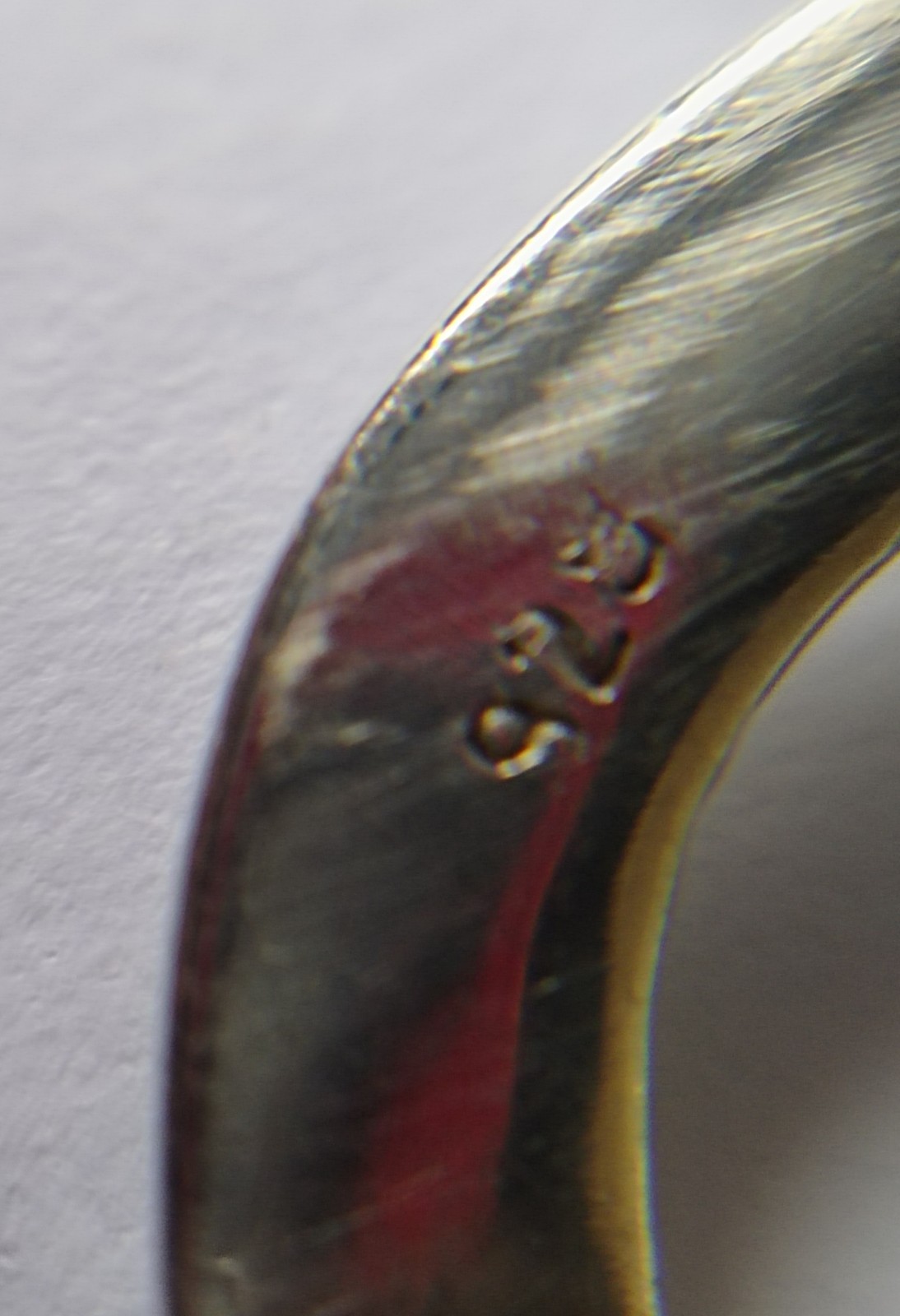 Solid 925 Sterling Silver Polished Infinity Cuff … - image 3