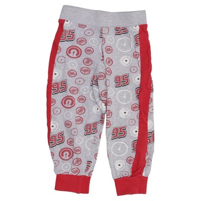 Character.Com, Jogginghose, Größe: 98, Grau/Rot, Baumwolle/Polyester, Print #dyb