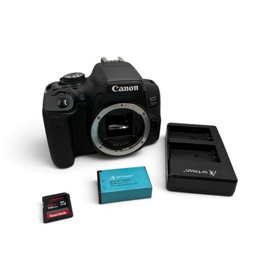 Canon EOS 750D 24.2MP Digital SLR Camera - Black (Body + Camera Bag)