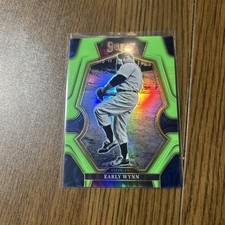 2023 Panini Select Early Wynn Neon Green Prizm /75