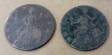 HALF PENNY'S 1753, 177?