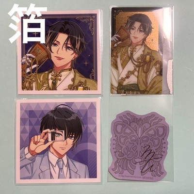 A3! Usui Masumi Metal Clear Card 9th Anniversary Shop Sticker Bonus