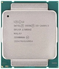Intel Xeon E5-2680 v3 SR1XP 12 Core 2.5GHz LGA 2011-3 Processor CPU
