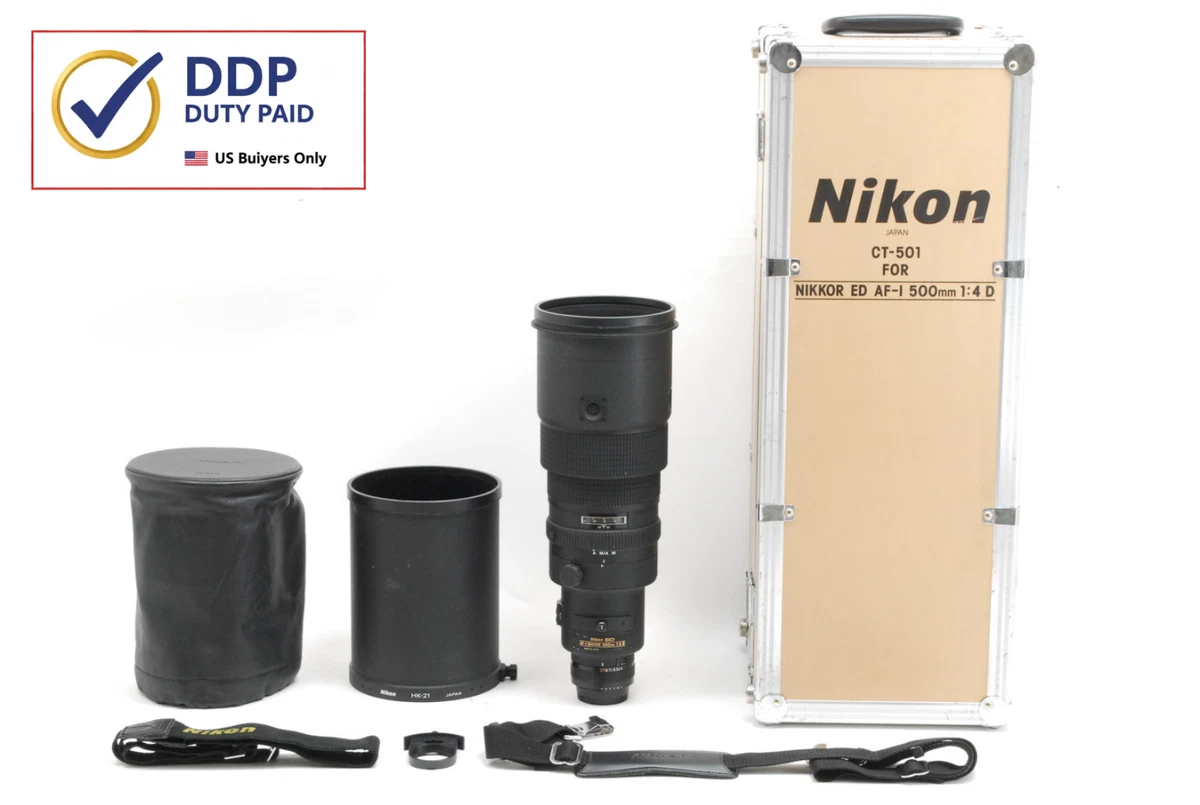 Nikon 500mm f/4 Camera Lenses for sale | eBay