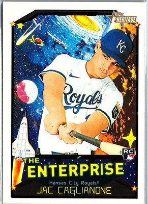 2026 Topps Heritage #TE-JCA Jac Caglianone The Enterprise