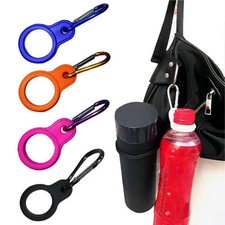 Water Bottle Holder Rubber Buckles Hook Sports Kettle Buckle Outdoor Carabiner C