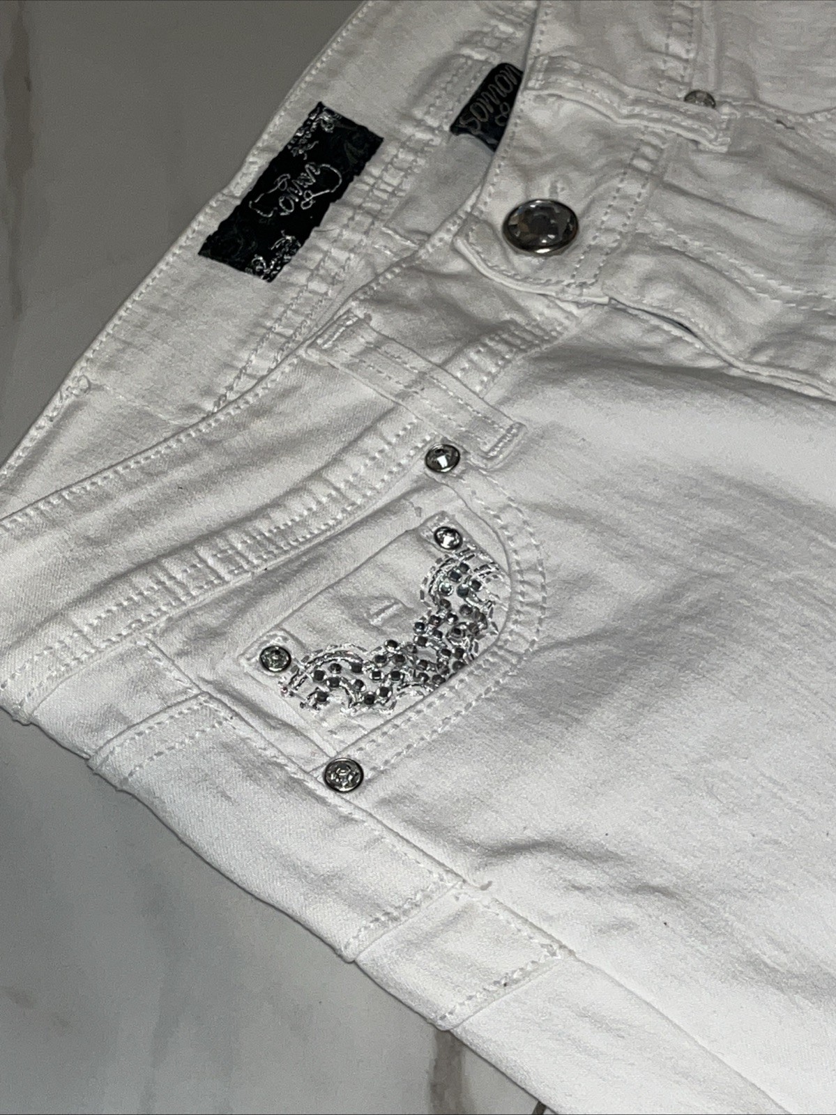 Size 11 Western Cowgirl Bling Pockets
