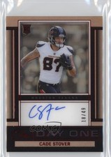 2024 Panini One Day One Auto Red 18/49 Cade Stover #143 Auto 0rz7