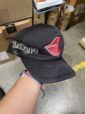 La Ropa SnapBack Mesh Trucker Hat Kiss Logo