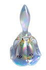 Fenton 5 3/4" Bell Grapes Opalescent Hand Painted #626 P. Hayhurst — photo 1