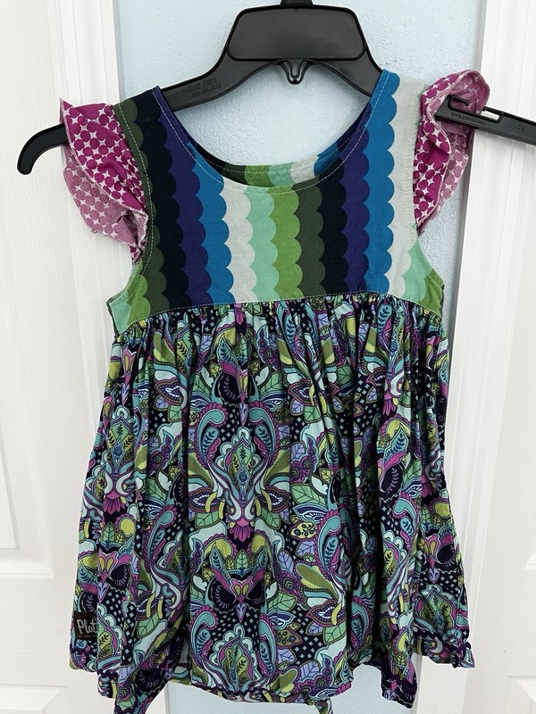 Platinum Girls Size 8 Dress 👗 Multicolor 💕Pullover