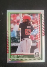2025 Panini Donruss - Optic James Wood #41 Holo Prizm (RC)