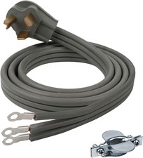 3 Prong Dryer Cord, 6 Ft 10/3 SRDT, 30 Amp Appliance Extension Power Cord, NEMA