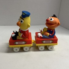 Vintage Sesame Street Bert  Ernie Train Attachment Car. 21