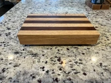 Hardwood (Black Walnut & Oak) Cheese Board
