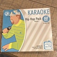 All Star Karaoke Hip Hop CD G 4 Disc Set Volumes 1  2 English ASK-6013