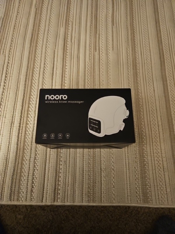 NEW Nooro Knee Massager Wireless Heat Laser Infrared Vibrating Arthritis Therapy