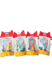 SET Of 4 POKEMON TONIES FIGURE: Charmander, Pikachu, Squirtle, Bulbasaur LOT NEW