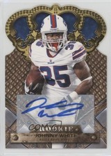 2011 Panini Crown Royale Rookie Gold Signatures /499 Johnny White #146 Auto 5w0