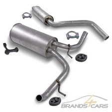 ATEC SCHALLDÄMPFER - SET FÜR AUDI A2 8Z 1.4 AUA BBY 75 PS / 55 KW TANK: 34l