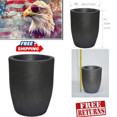 20KG Graphite Crucible - Ideal for Melting and Refining Gold, Silver & Aluminum