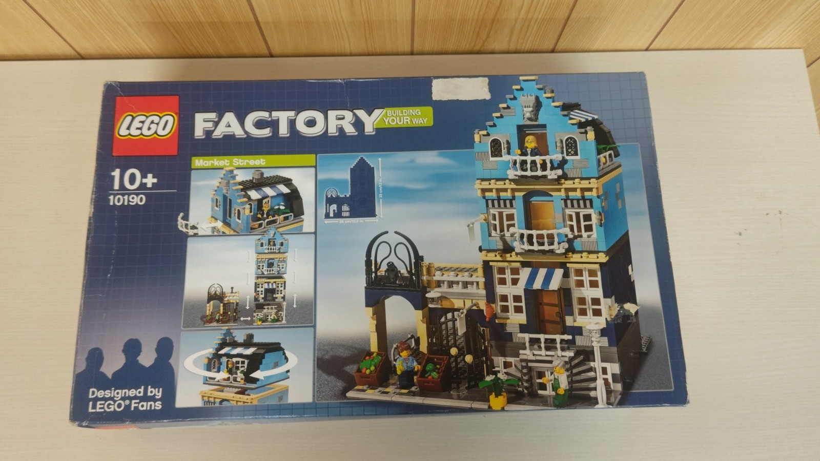 LEGO Creator Expert Modular Buildings Market Street 10190 In 2007 New Sealed Bag