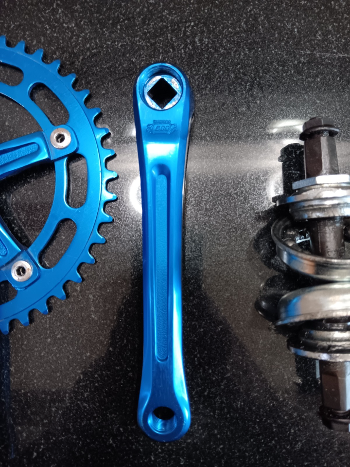 SHIMANO 600 AX CRANKSET 170 mm - Pédalier aero