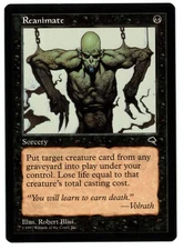 Reanimate -- MTG (SP+ Quality) - English Tempest - See pics!!