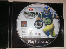 Madden NFL 2003 Ps2 Disc Only Tested