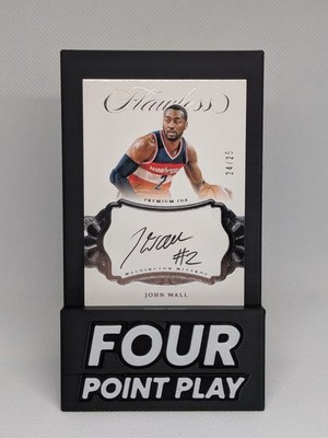 2016-17 Panini Flawless John Wall Premium Ink Autograph Silver /25