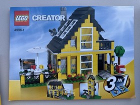 LEGO CREATOR 3 In 1 Beach House 4996 Ages 8-12 Used in box