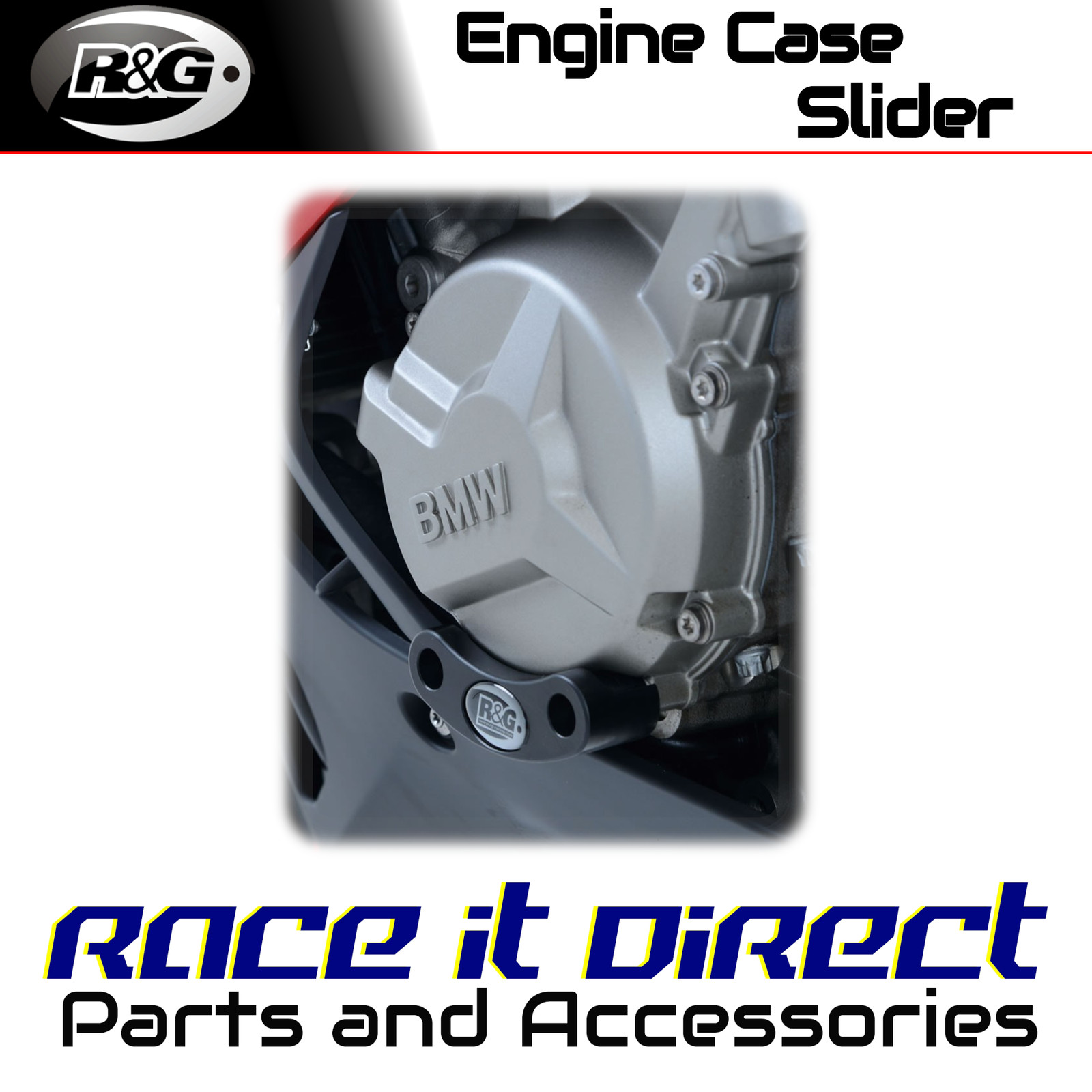 R&G - ECS0061BK - Engine Case Sliders