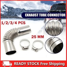 1-4*24mm Exhaust Pipe Tube Elbow Connector For Webasto Eberspacher Diesel Heater