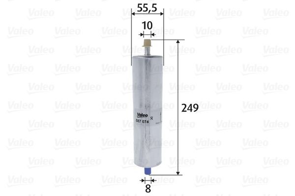 Valeo Kraftstofffilter 587074 FüR Audi-image