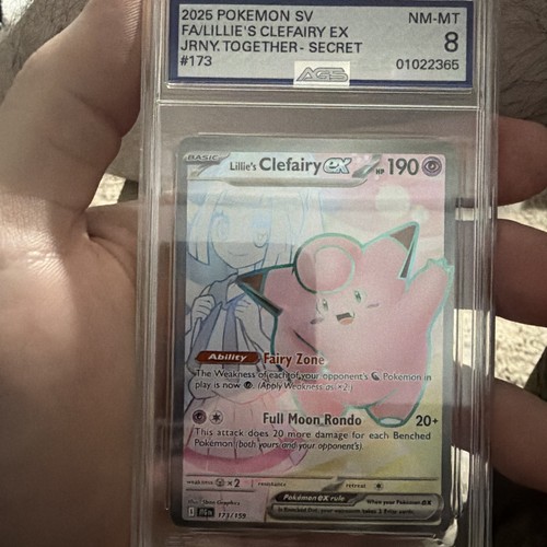 Lillie's Clefairy ex 173/159 Sv09: Journey Together Holo
