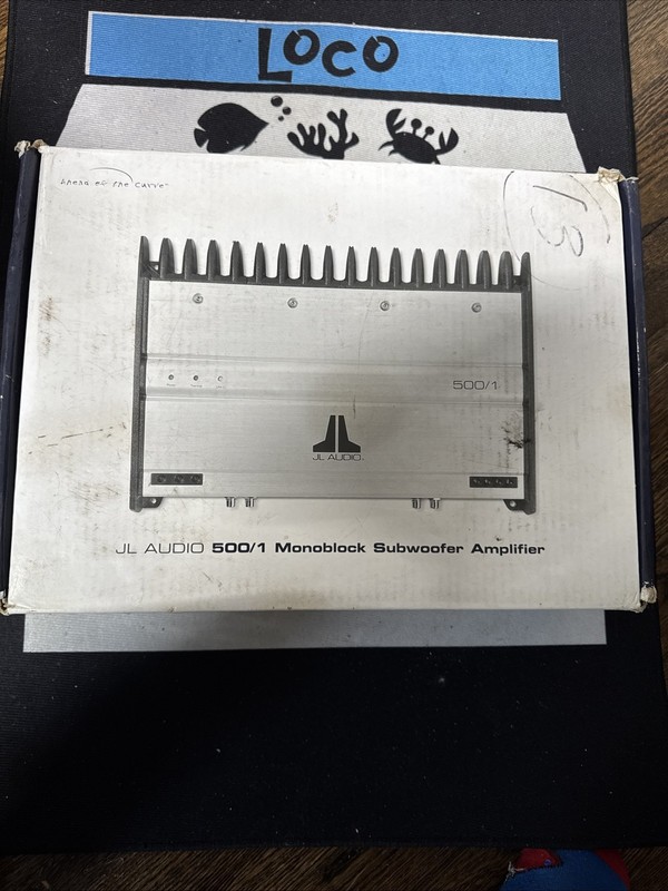 JL Audio Slash v1 Series 500/1 Mono subwoofer amplifier