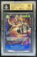 2025 One Piece Seven Warlords Marshall D. Teach Promo St17-005 BGS 10