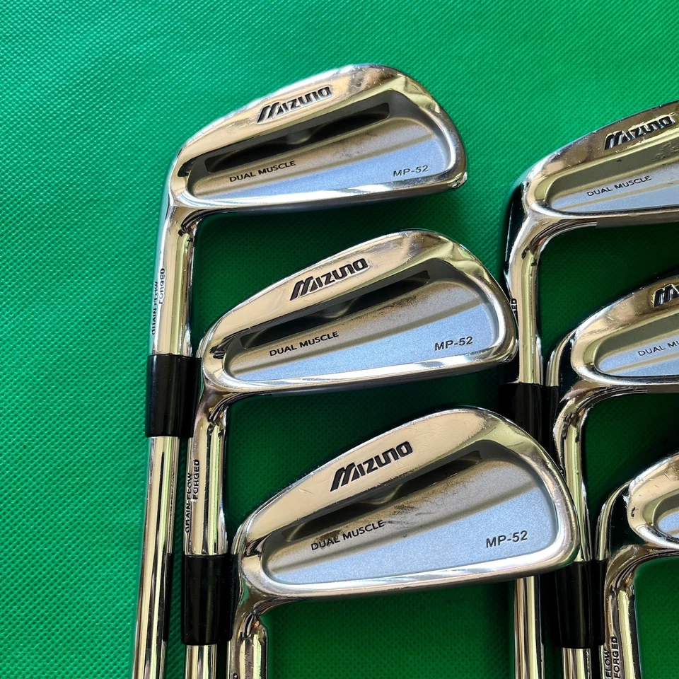 Lefty Mizuno MP-52 Iron Set 6pcs 5-Pw Flex S Stiff Dynamic Gold S200 Golf Clubs - Image 3 of 4