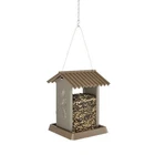 North States Pinecones Rustic Hopper Bird Feeder — 4.25 lb Seed Capacity