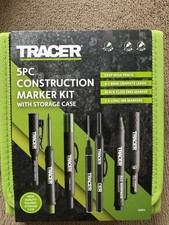Tracer AMK5-PRO 5 Piece PRO Series Construction Marker Pencil Kit & Storage Case