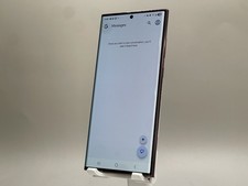 Samsung Galaxy S22 Ultra SM-S908U 128GB Burgundy Verizon Unlocked W073648
