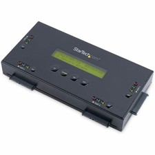 StarTech 4 Bay SSD/HDD Hard Drive Eraser, 2.5/3.5" SATA, Standalone Wiper, Disk