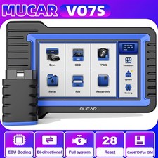 Mucar Vo7s Full System Car Diagnostic Tool Canfd Obd2 Scanner Auto Ecu Coding Mucar Vo7s Full System Car Diagnostic Tool Canfd Obd2 Scanner Auto Ecu Coding