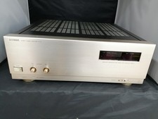Amplificatore di potenza stereo LUXMAN M-03 vintage testato dal Giappone funz...
