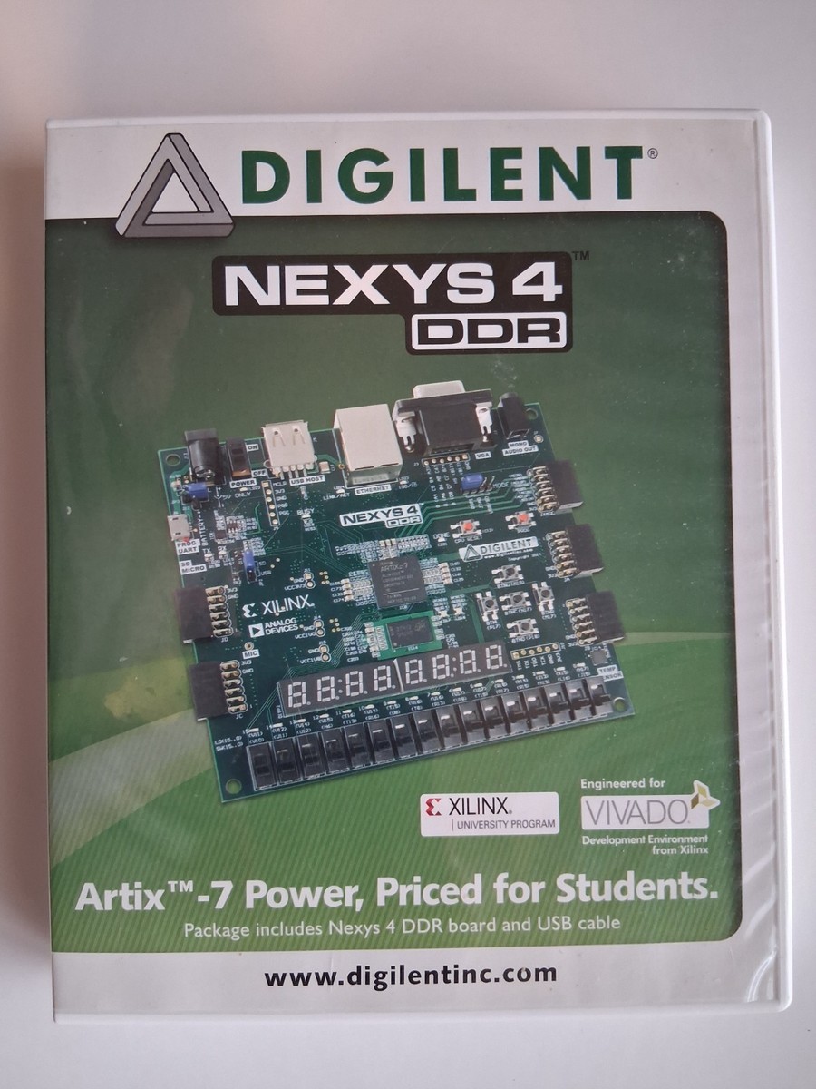 Digilent Nexys 4 DDR Artix-7 Xilinx Development Trainer Board FPGA